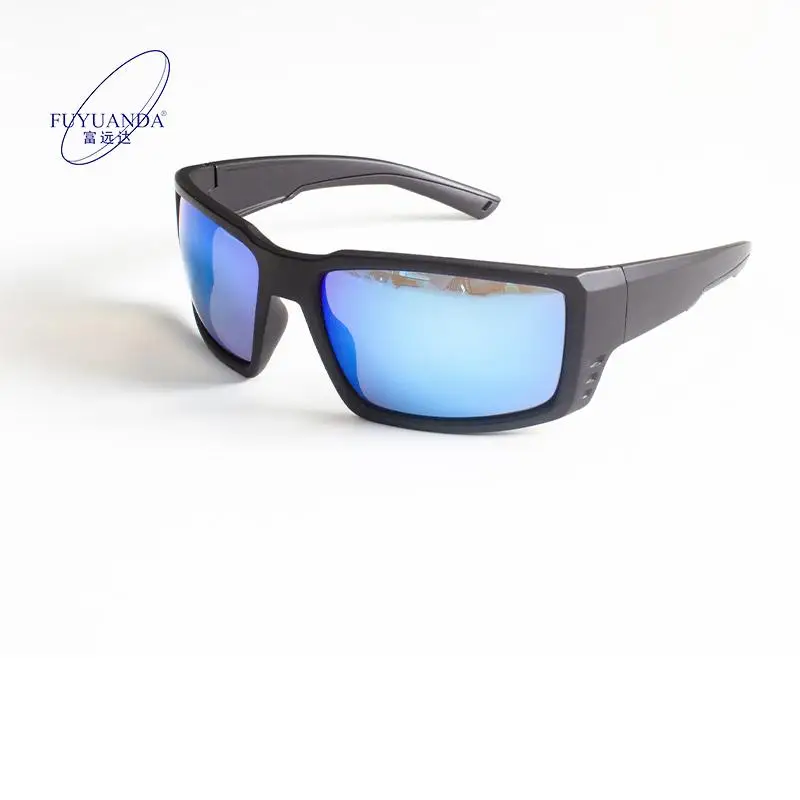 Fuyuanda TR90 Silicone Costas Sunglasses Comfortable Polarized Fishing Sports Glasses Outdoor Activities Blue Cycling Running