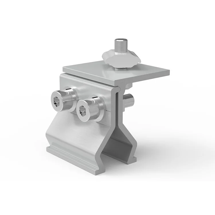 Metal Roof Fix Big Angle Clamp Lock Solar Clip Solar Power System Mounting Aluminum 6005-T5 Anodized Ui-newenergy UN-TR-02