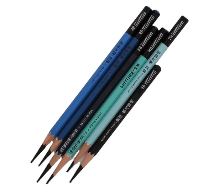 Wintree Azure matte  Art supplies Drawing painting matte nano carbon professional  molecules sketching pencil Charcoal