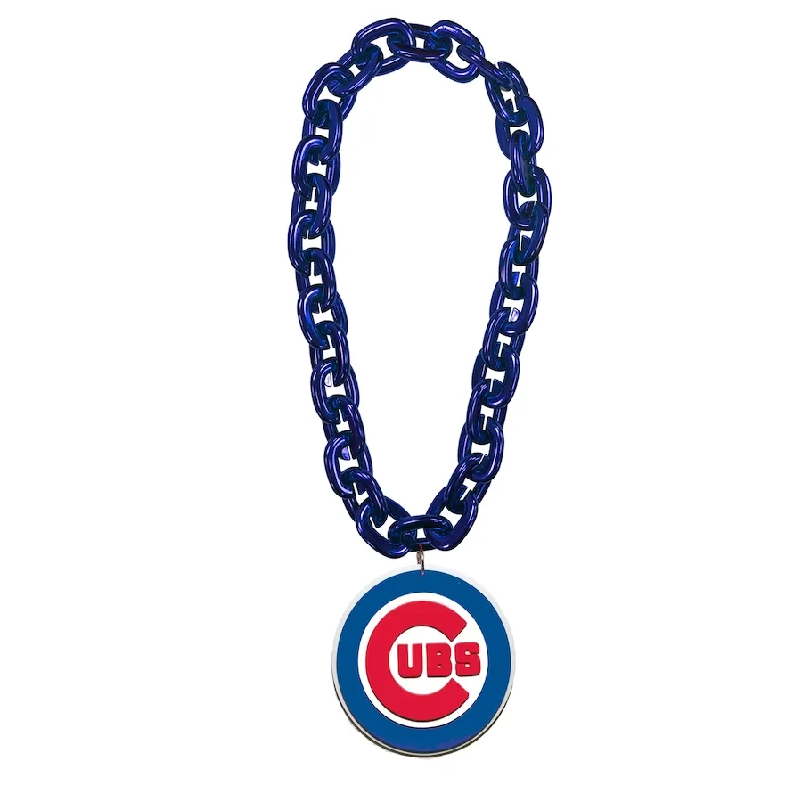 Customized Sports Teams Logo Football Baseball Superfan Fanfave NFL MLB Chain Oversized 3D EVA Foam Fan Chain Necklace