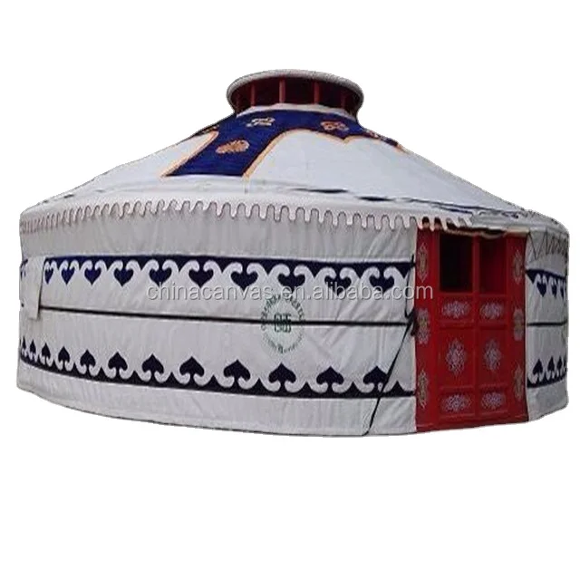 100% wood frame mongolian Yurt tent