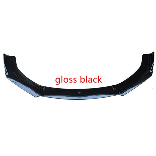 New Front Bumper Spoiler For VW Scirocco R 2009-2015 Protector Plate Lip Body Kit Carbon Surface Decorative Strip Chin Lip