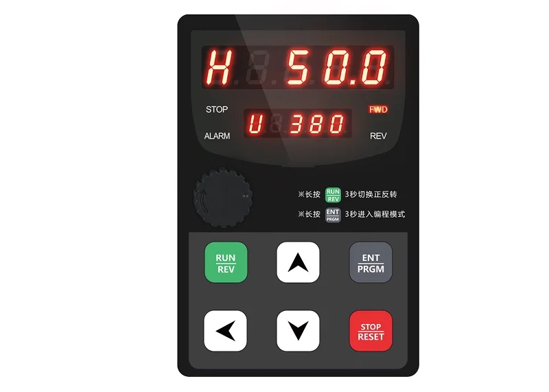 4KW 380V  AC 3 phase VFD inverter  Variable Frequency drive 5HP frequency variator speed regulator for induction motor