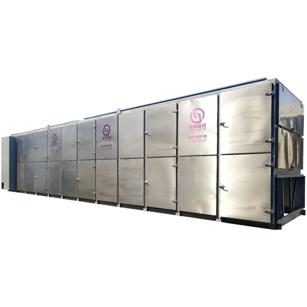 High capacity continuous multi-layer mesh belt Konjac Drying Machine