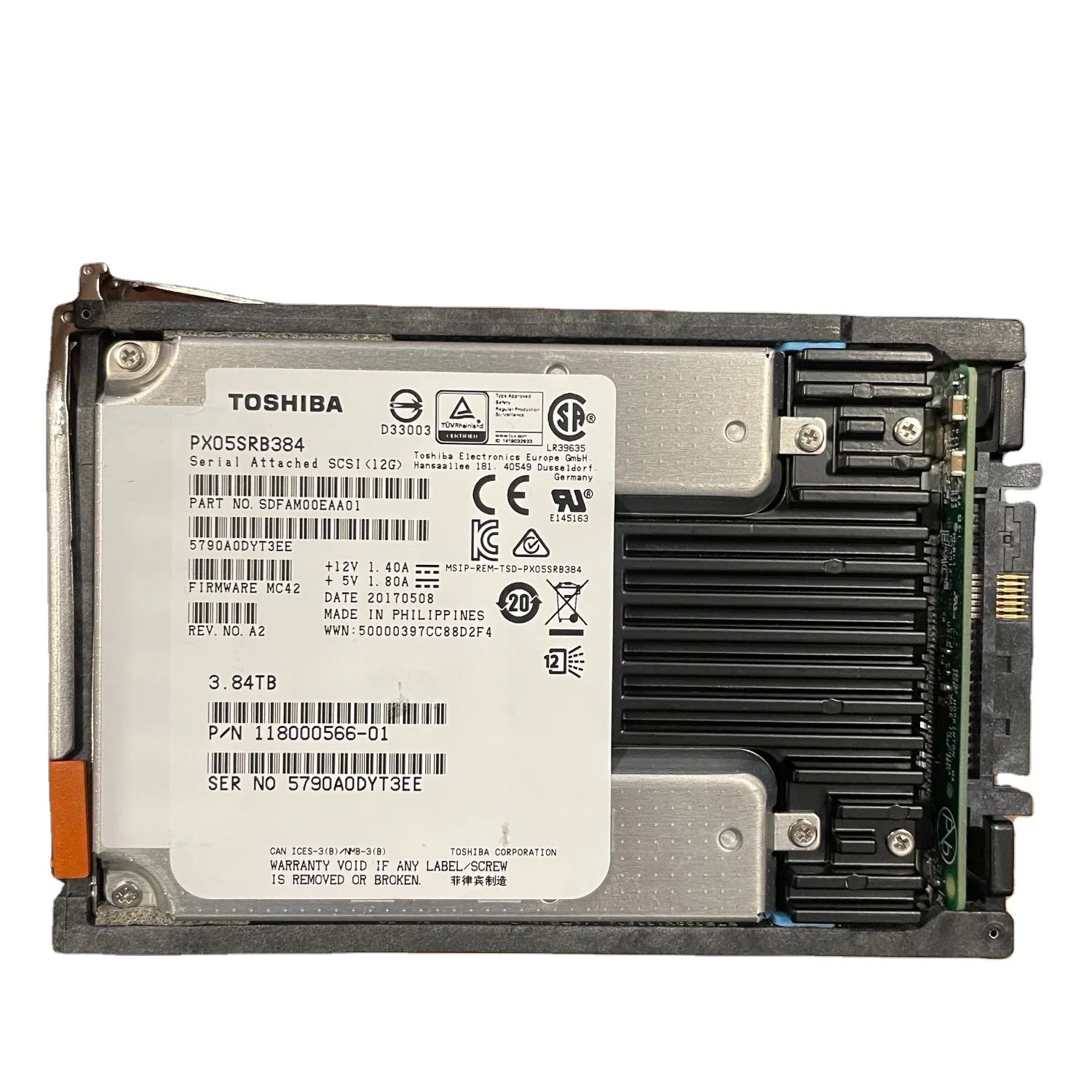 AAA Unity 3,2 ТБ SAS-SSD диск 2,5 12 г D3-2S12FXL-3200 005051740 005051739 005052377