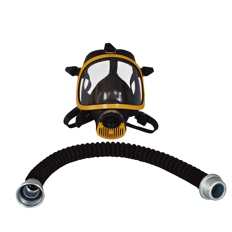 portable oxygen selfpriming flow supplied electric air supply long tube coveralls With Facemask