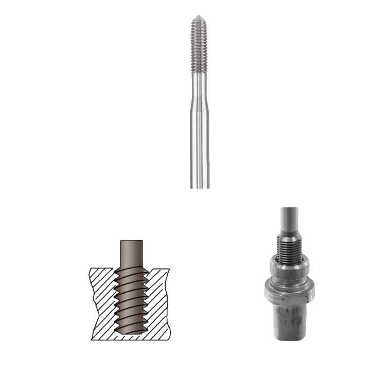 Quality Assurance High Cobalt Steel Machine Extended Extrusion Wire Tapping Carbide Tap Thread Cutting Tool