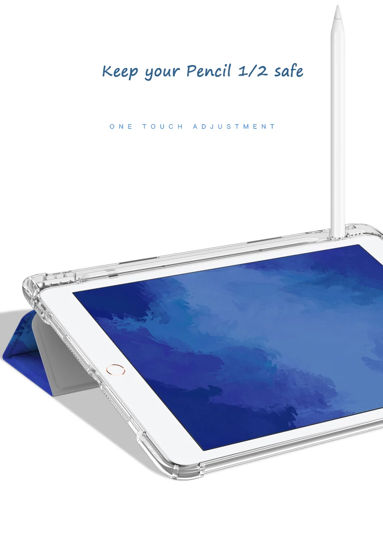 Чехол-подставка для iPad 5 6 7 8 9 Mini 2021 Air 3 10 4