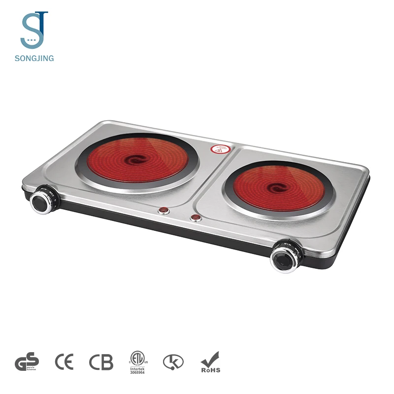 Electric Warming Tray Cooking Stove Ceramic Heating Countertop Hot Plates