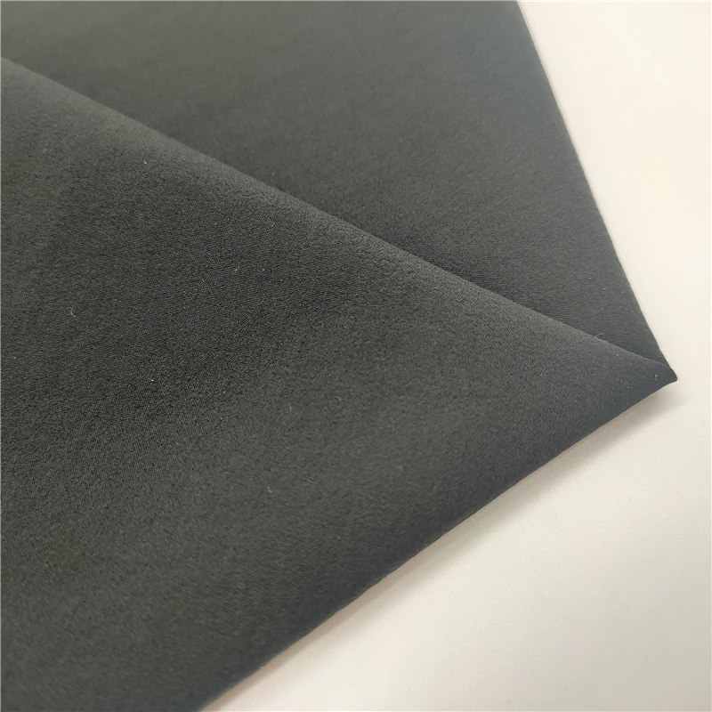 Hot selling 88% nylon 12% spandex 70d+40d 4 way stretch pant fabric for clothing garment