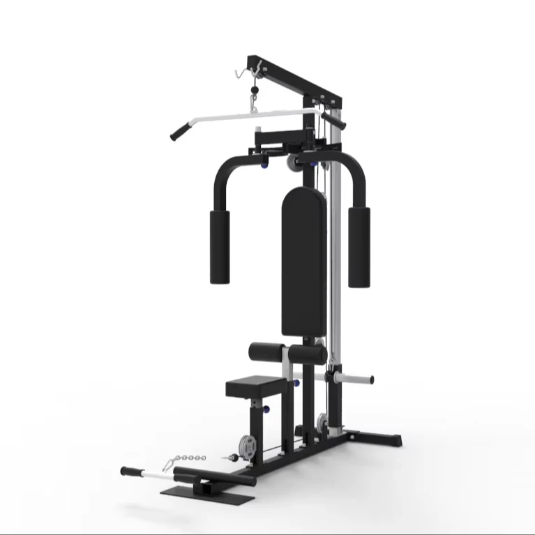 Commercial-Grade Fitness Station- Adjustable Bench & Comprehensive Weight System For Intense Workouts & Strength Training