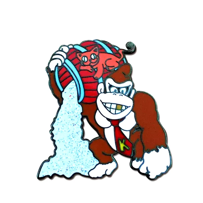 Rick and morty Cartoon movie pin custom hard enamel metal pins