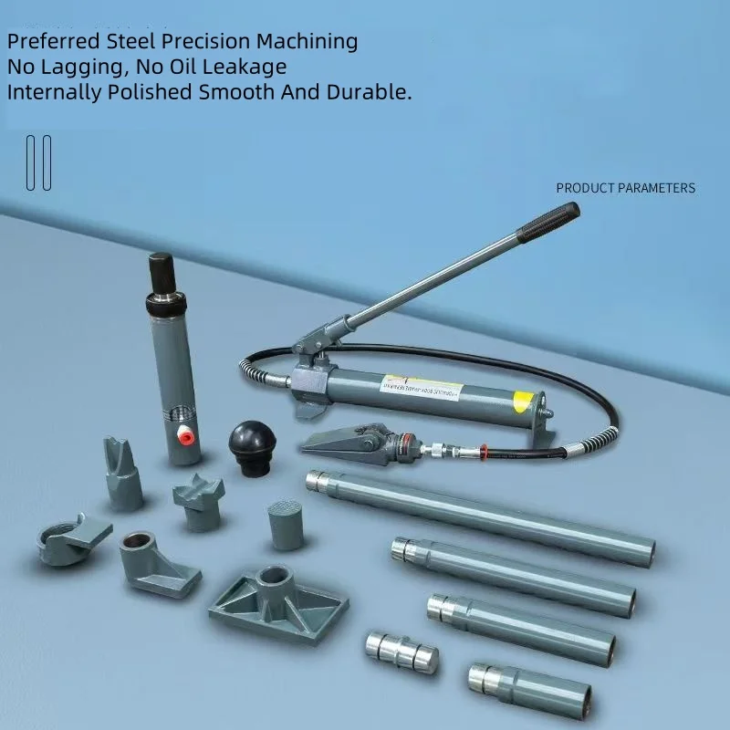Factory Direct Sale High Quality 10t Vehicle Equipment Power Jack Hydraulic Auto Body Repairing Kit
