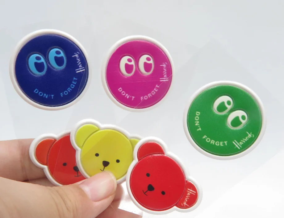 custom 1mm 2mm adhesive cartoon foam puff embossed 3d kawaii puffy leather sticker sheets