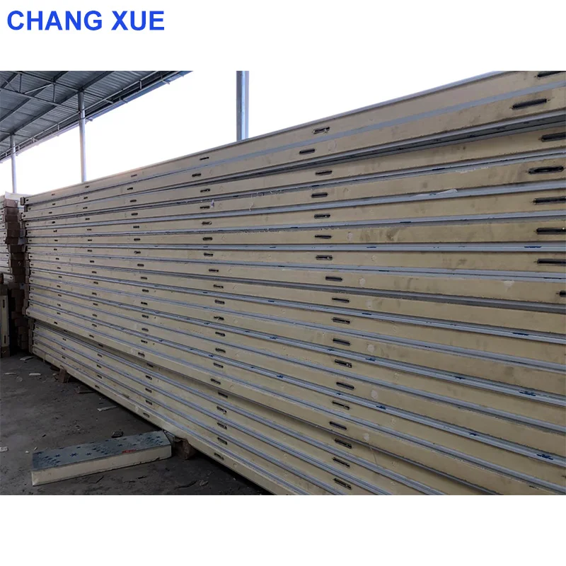 
cold room panel 10cm pu sandwich panel sandwich pu panel for cold storage insulation 