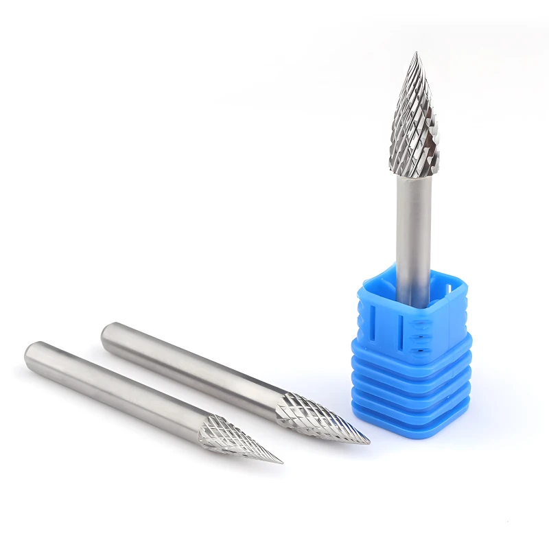 factory direct wholesale Carbide Rotary File Tool Point Burr Die Grinder Abrasive Tools Drill Milling Carving Bit Tool for Metal