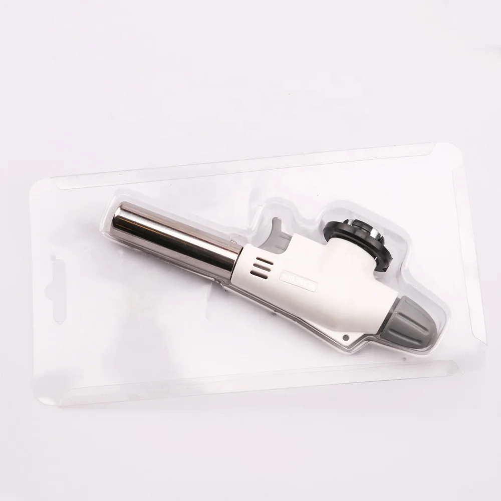 
OUKE Gas Torch Flamethrower Butane Burner Auto Ignition Camping Welding BBQ Outdoor Flame gun 