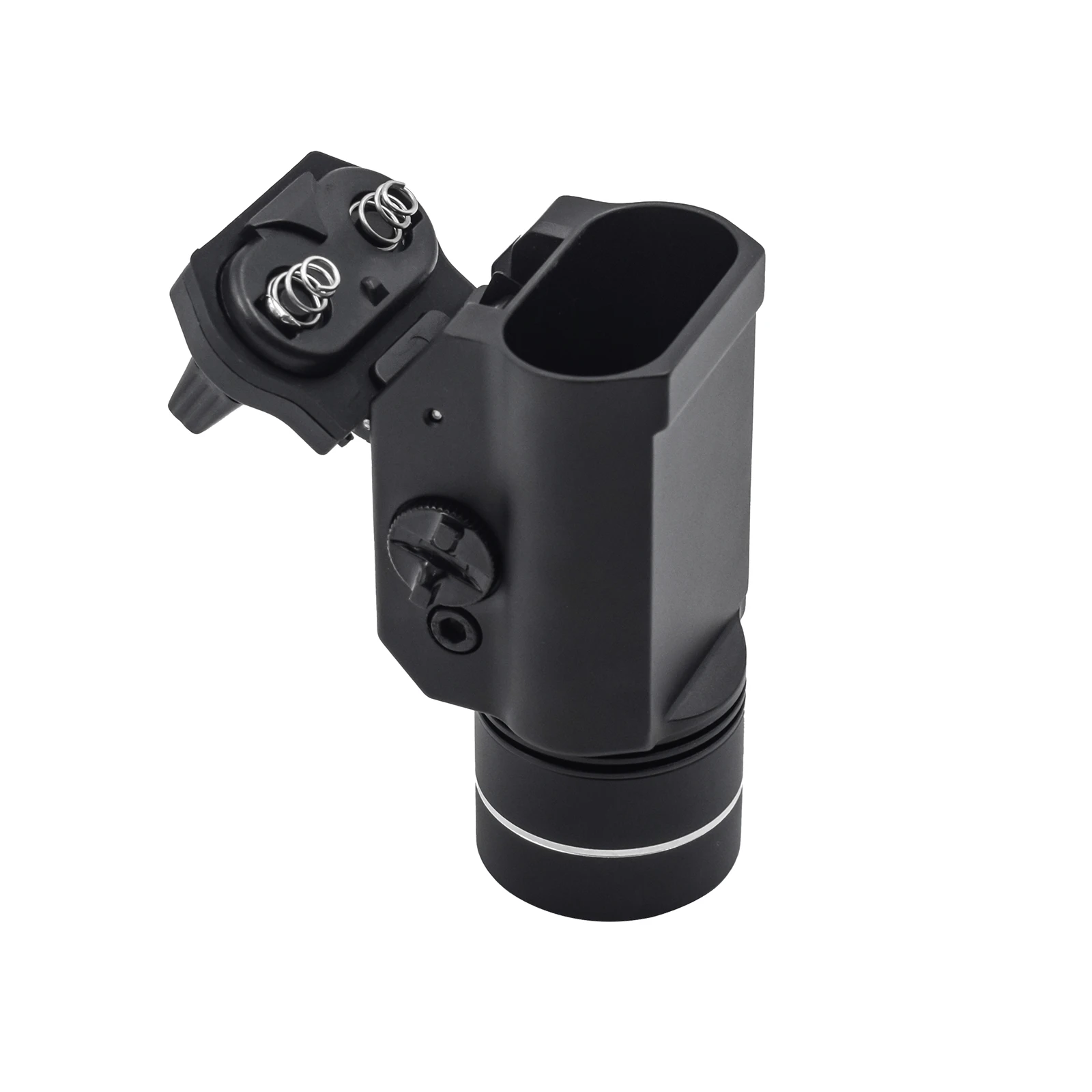 High Lumens Tactical Outdoor Adjustable Mount LED Light Laser Flashlight