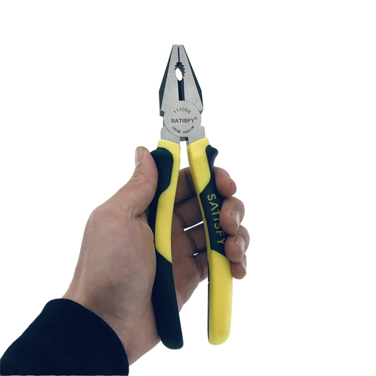 
8Inch 205MM TPR Handle CRV Hand Tool Combination Plier 