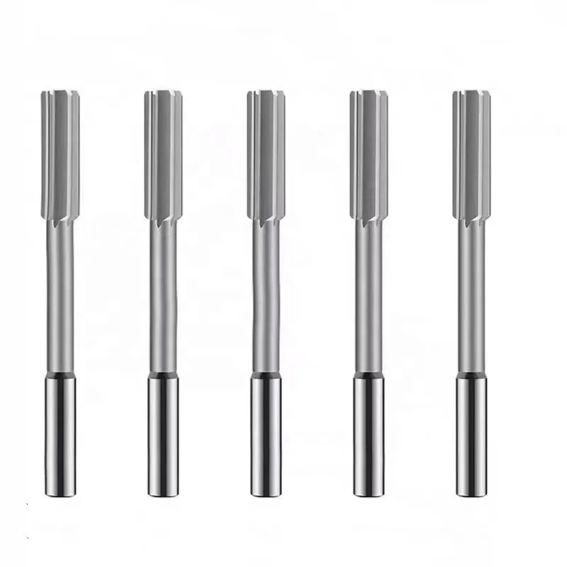 H7 Taper Shank Machine Reamer Lengthened Hardened High Speed Steel High Precision Non-standard D4 8 9 10 11 15 34mm