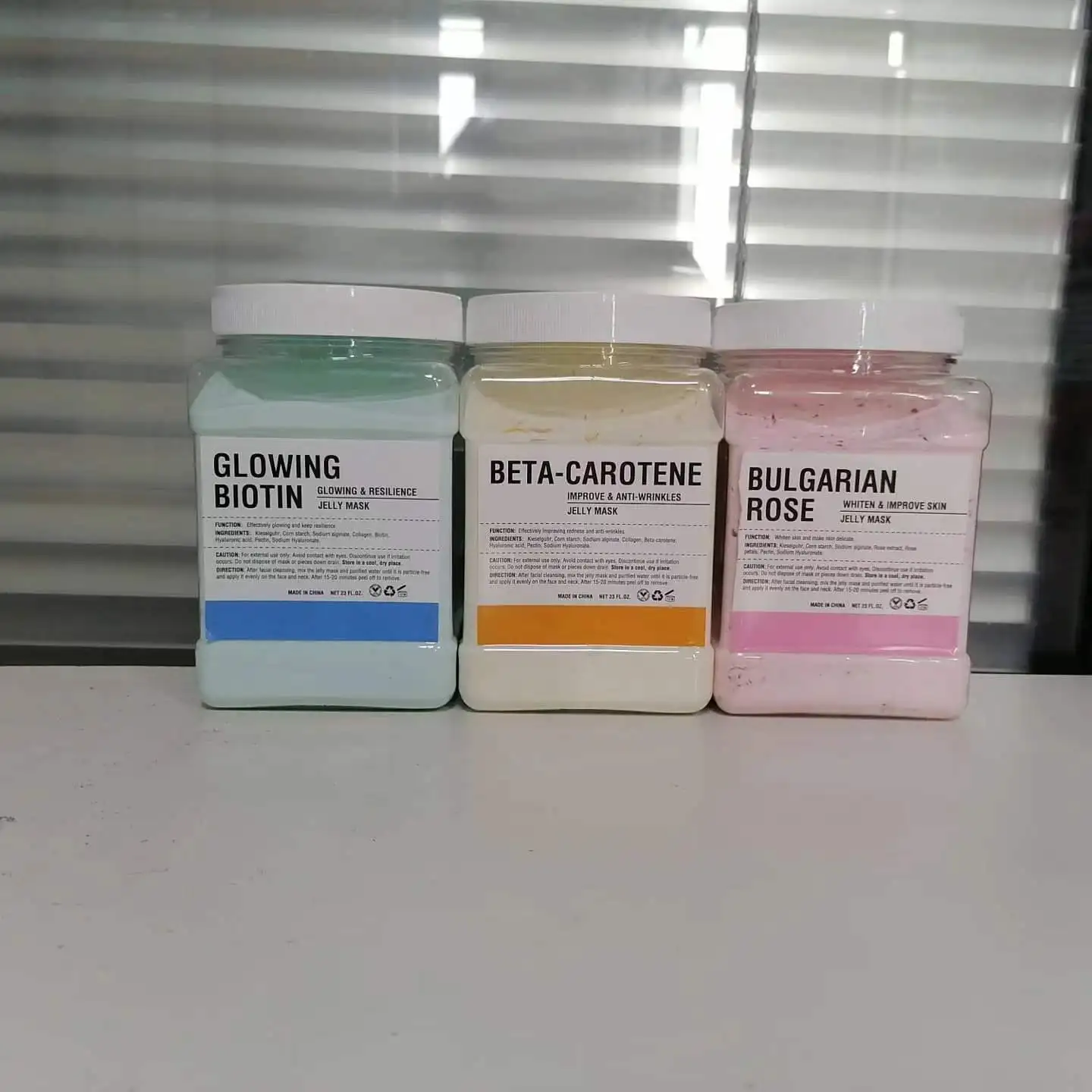 Custom Label Low MOQ Jelly Mask Powder  Hydro Jelly Mask 650g/500g/350gjar