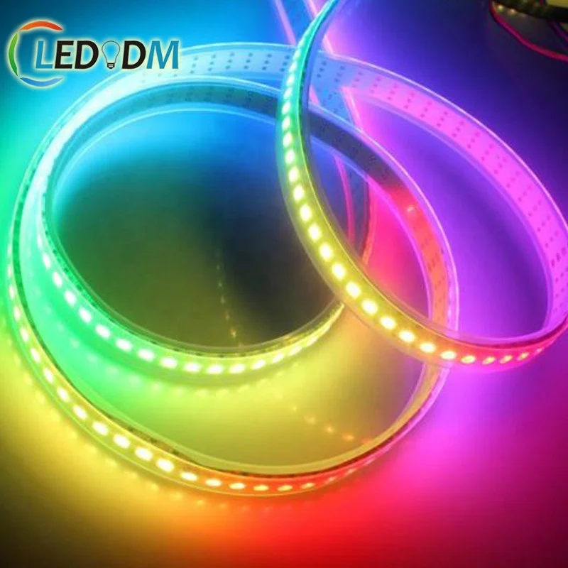 New Hot Dc5V Ws2812B Sk6812 Addressable Programmable Rgb Rgbw  4 in 1 Led Strip Light