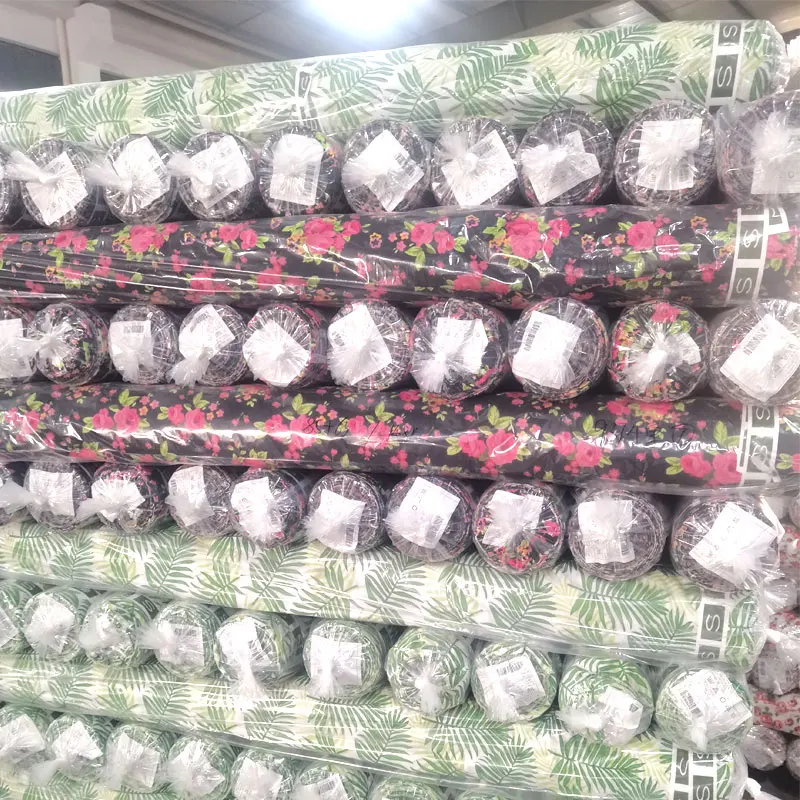 factory direct supply low price 100% Polyester minimatt fabrics for Home Deco