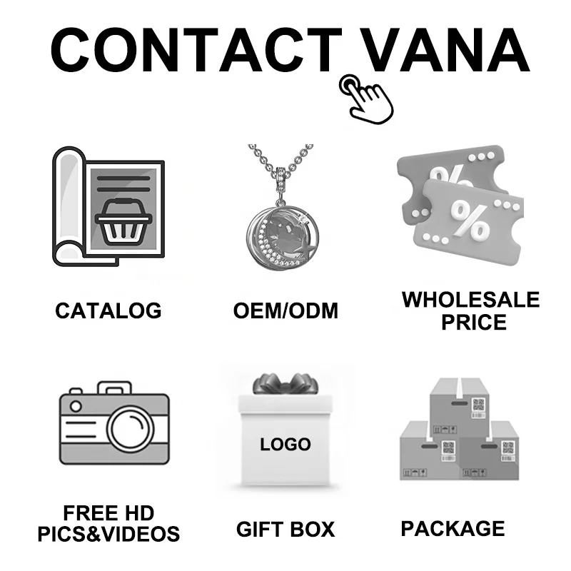 VANA Custom Letter Fine Jewelry Bracelets 925 Sterling Silver Name lnitial Logo Pendant Hip Hop Jewelry for Women