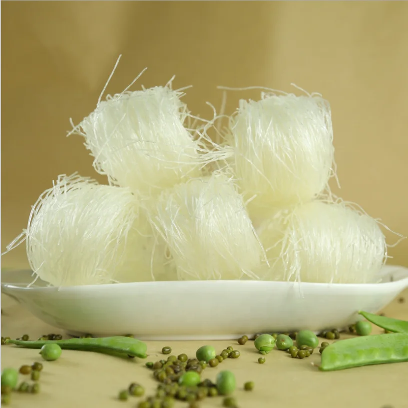 Поставка стекла-вермишели Longkou, шелковая лапша, вермишель-маш