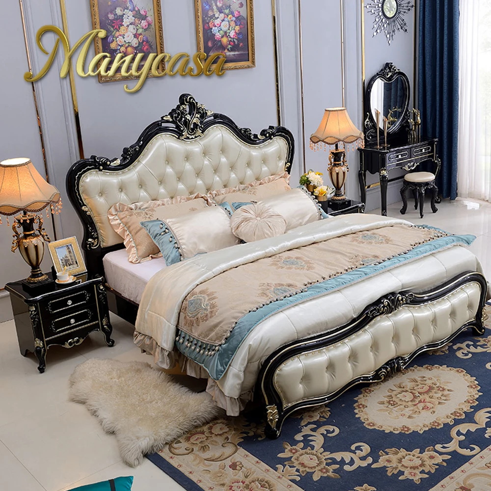 CME Chantelle Brown sugar King Bed wood bed bedroom furniture