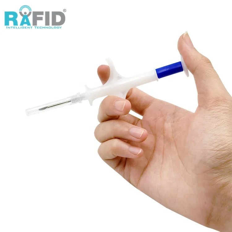 RAFID Wholesale 125khz EM4305 Chip Glass Tag Animal Rfid  injectable Pet Microchip Livestock Microchip