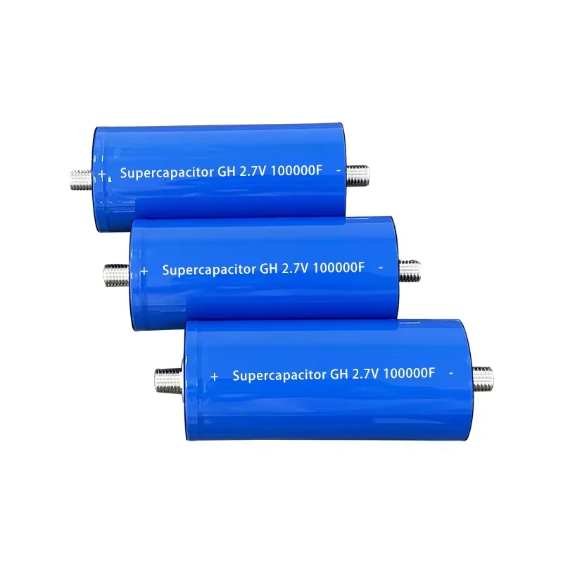 Rechargeable Battery Cell 2.7V 100000F 25Ah 60Wh More Then 20,000 Cycle Life