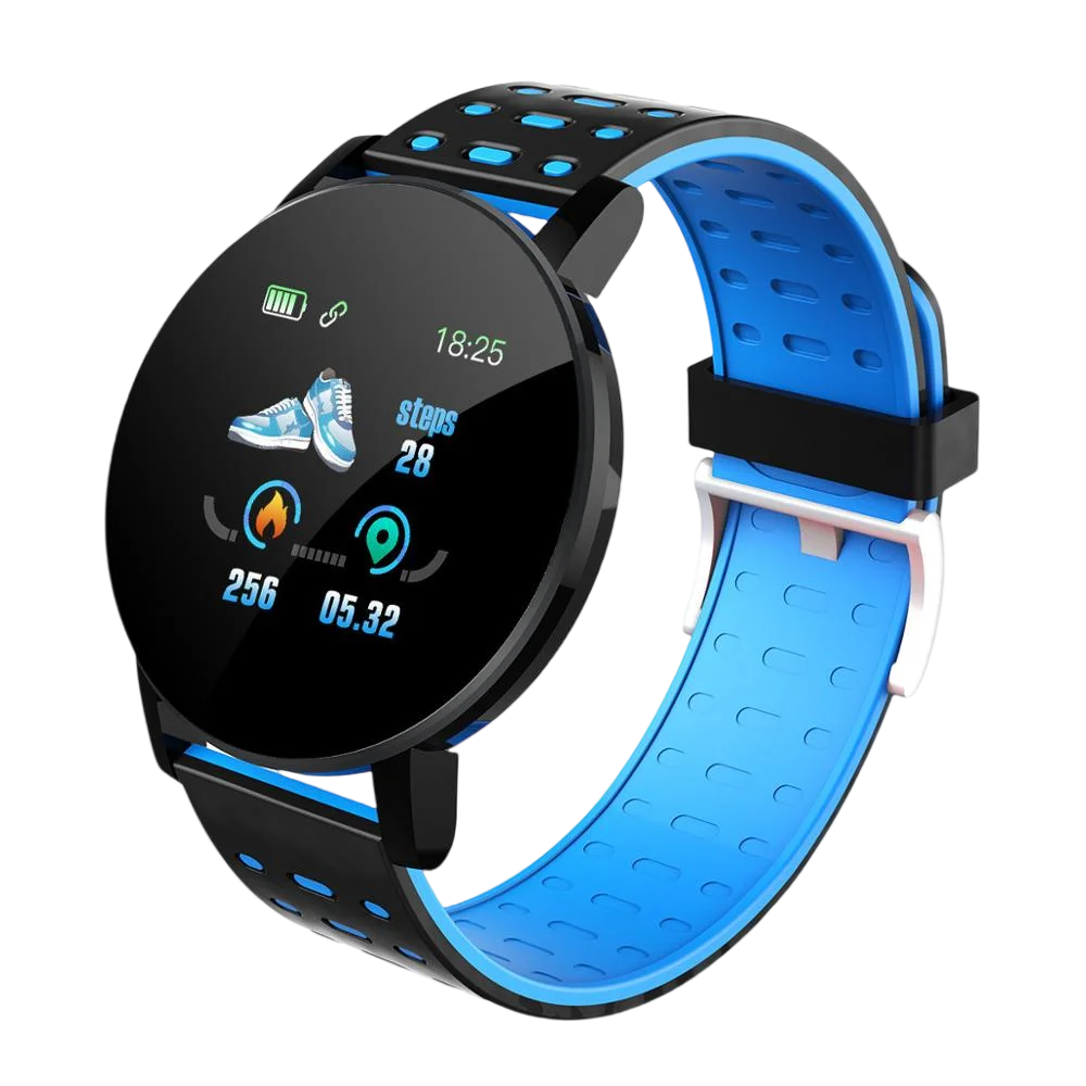 Top Seller 119Plus Smart Watch with round IPS Display Answer Call Music Play Sleep Sports Tracker Multiple Modes Remote Control