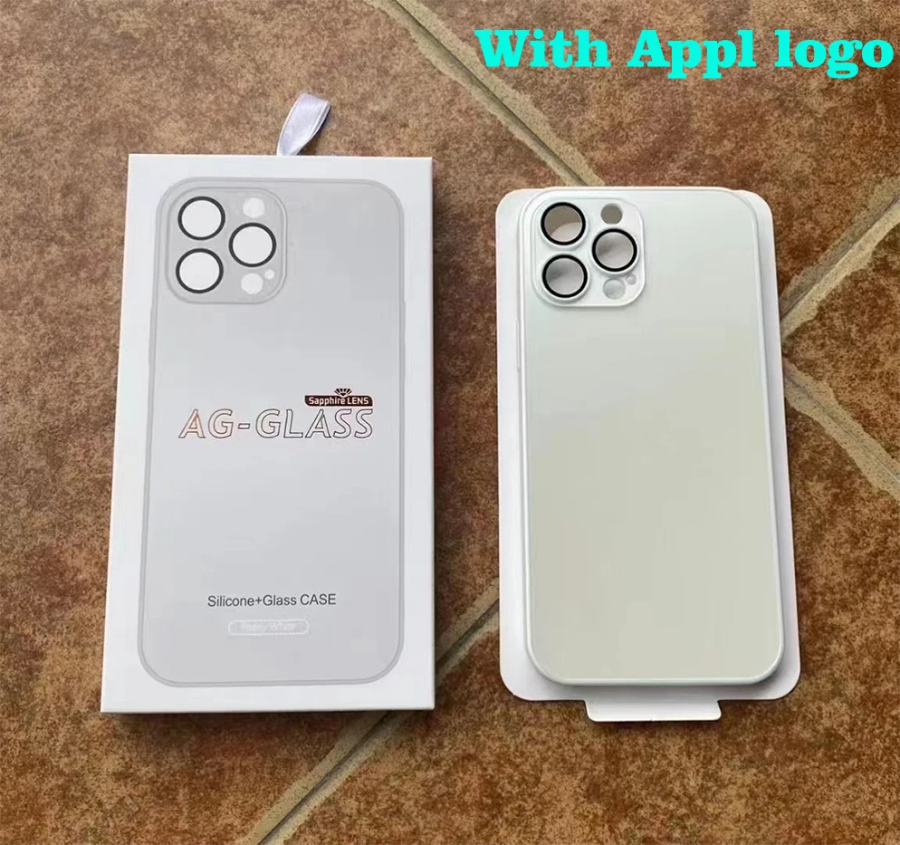 Best Seller Luxury Matte Glass With Lens Cell Mobile Phone Accessories Shockproof Phone Case For iPhone 11 12 13 Pro Max