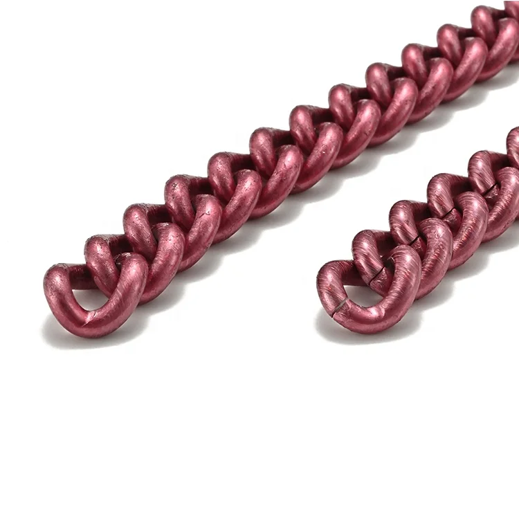 Fashion Handbag Accessory Aluminum Metal Women Adjustable Purse Strap Bag Chain