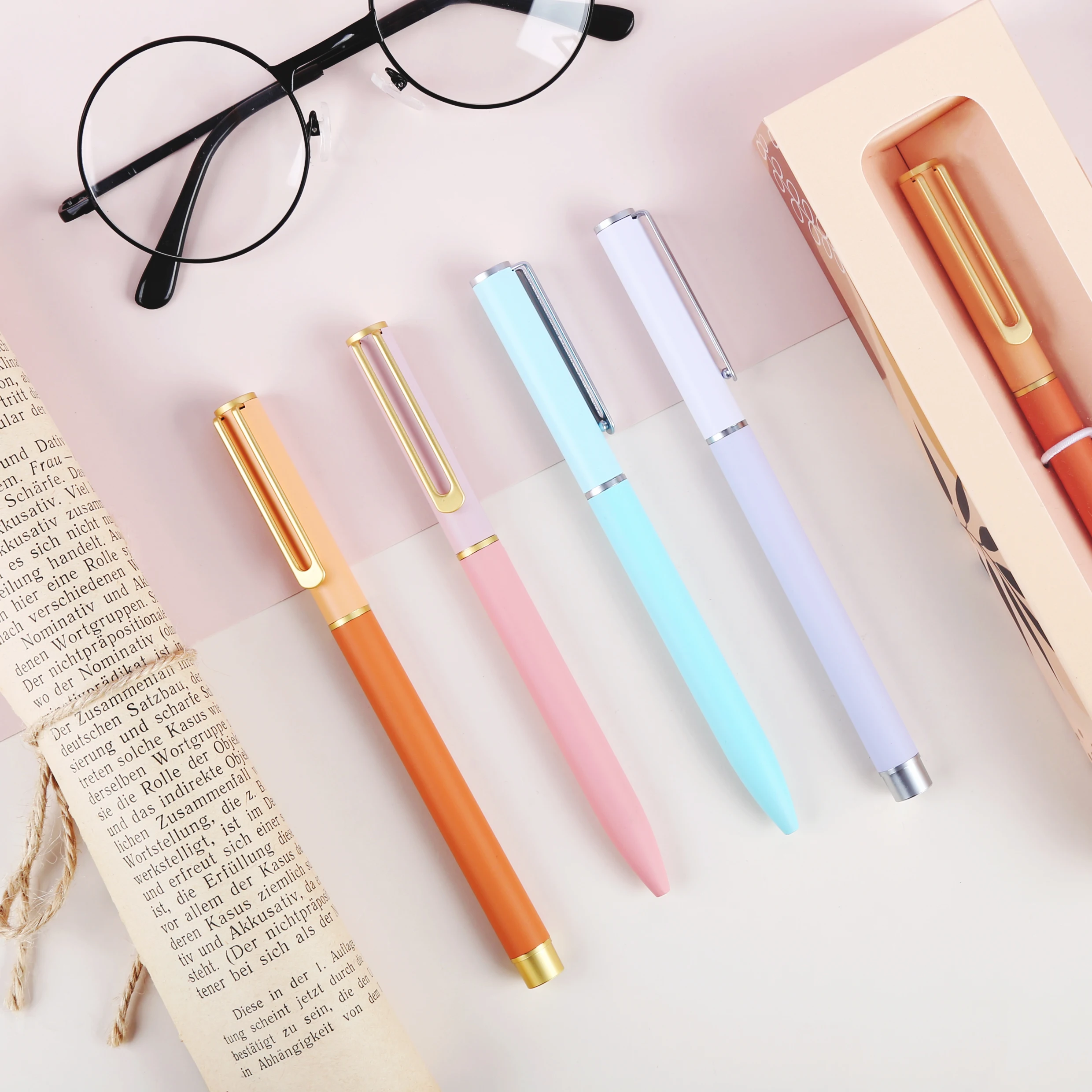 TTX новая кавайная Роскошная металлическая ручка Parker рекламная Персонализированная stylo рождественские подарочные ручки с пользовательским