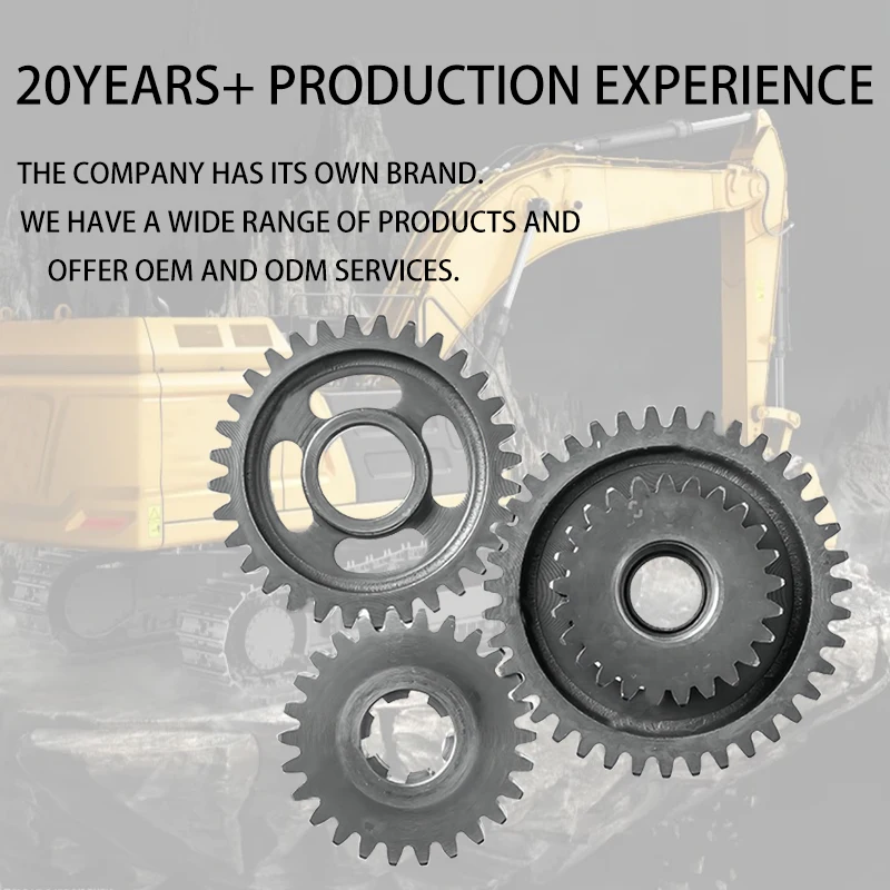 3063843 Construction Machinery Parts 6BG1T 4HK1 Excavator Hydraulic Pump Gear