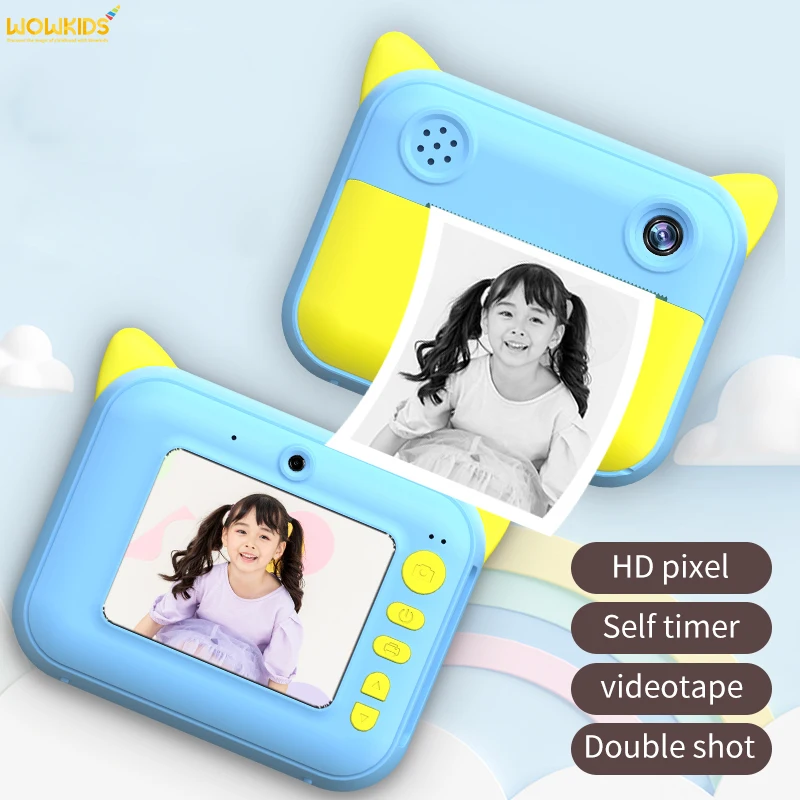 OEM children gifts full hd sports camera popular children gift toy digit blue pink kids camera picture print