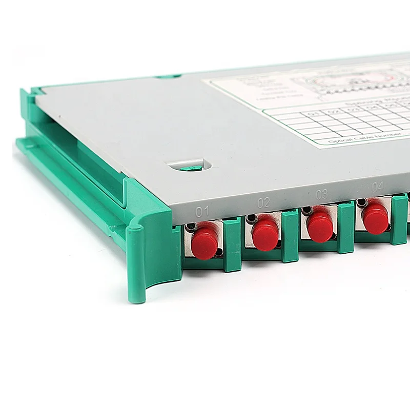 fiber optic splice tray 12 way good quality thicken spcc material 0.8mm for telecommunication