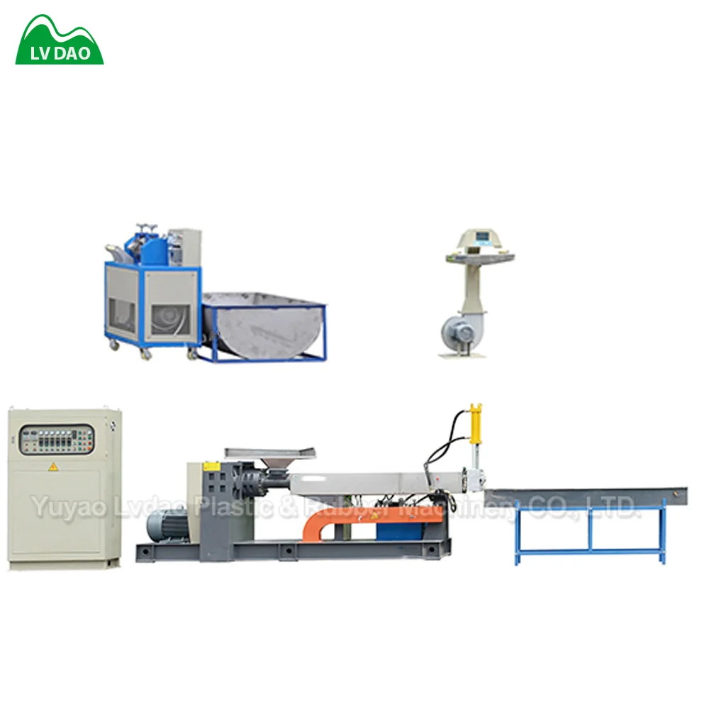 
hot sale economical hard scrap pelletizing machine line for abs pp 