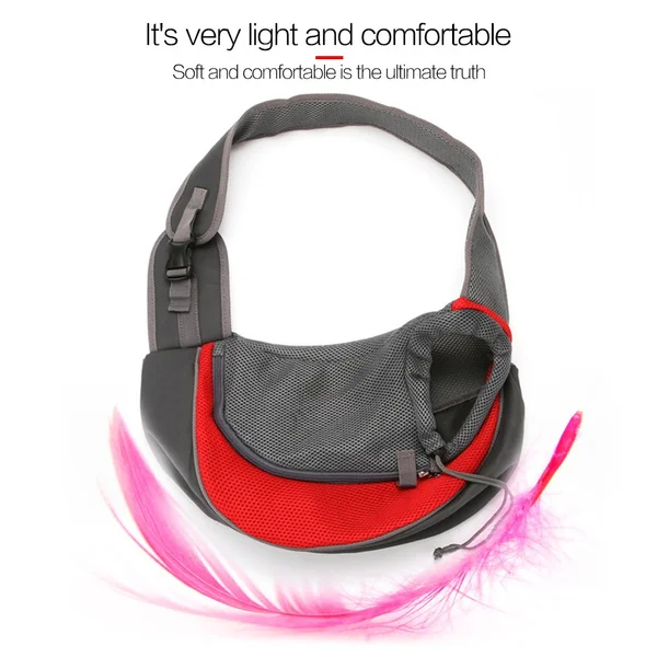 Breathable Travel Bag Holder Saddle Hiking Pet Carrier Dog