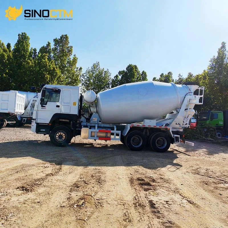 Sinotruk 340HP 380HP 10 Wheels 8 9 10 12 Cubic Howo Concrete Mixer Truck with Lowest Price