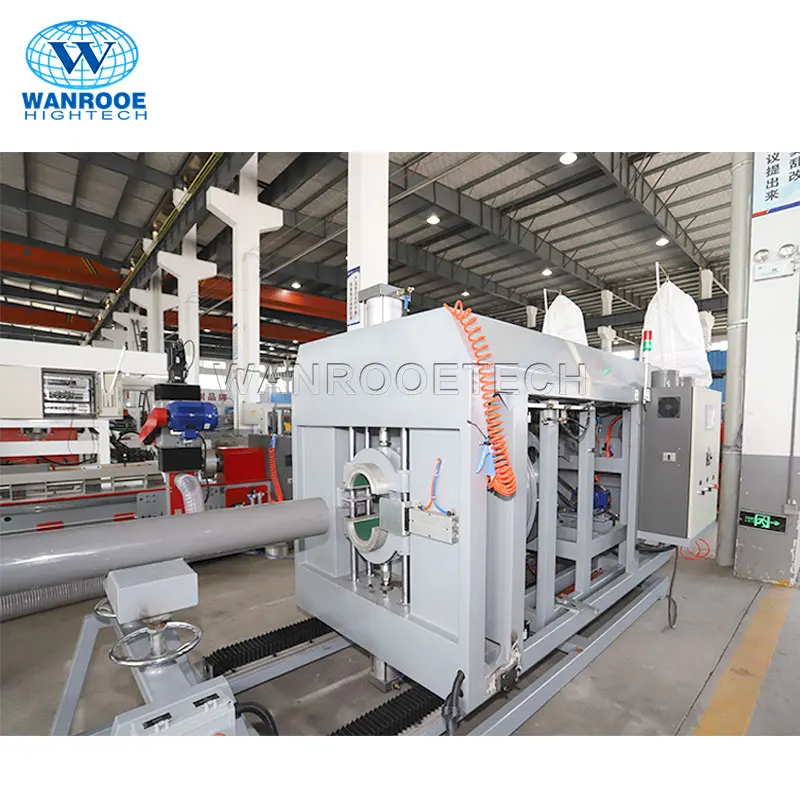 Professional Plastic Pipe Making Machine Pipe Thread Cutting Machine