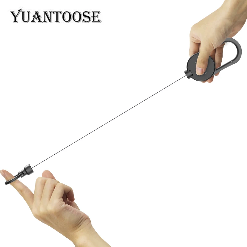 Portable climbing carabiner steel carabiner Multifunction carabiner clip