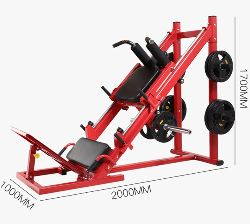  leg press machine 45 degree multi station gym hack squat and 2 in