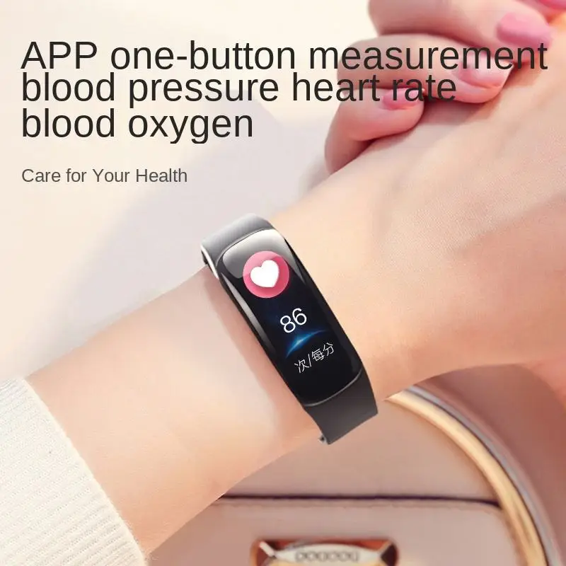 Multifunction Heart rate detection wristband bp monitor bracket sports smart watch