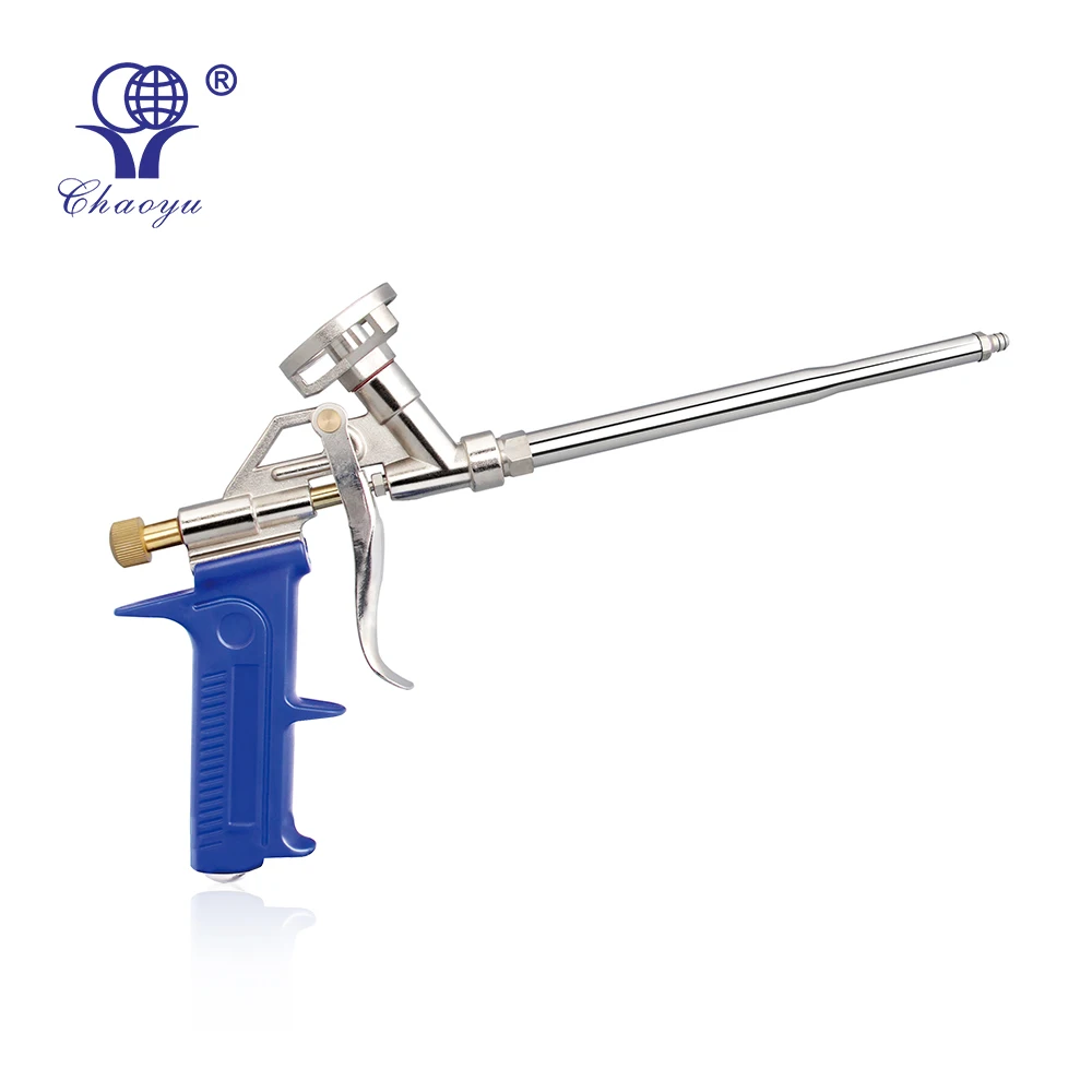 Chaoyu New type one component nickel metal pu foam gun