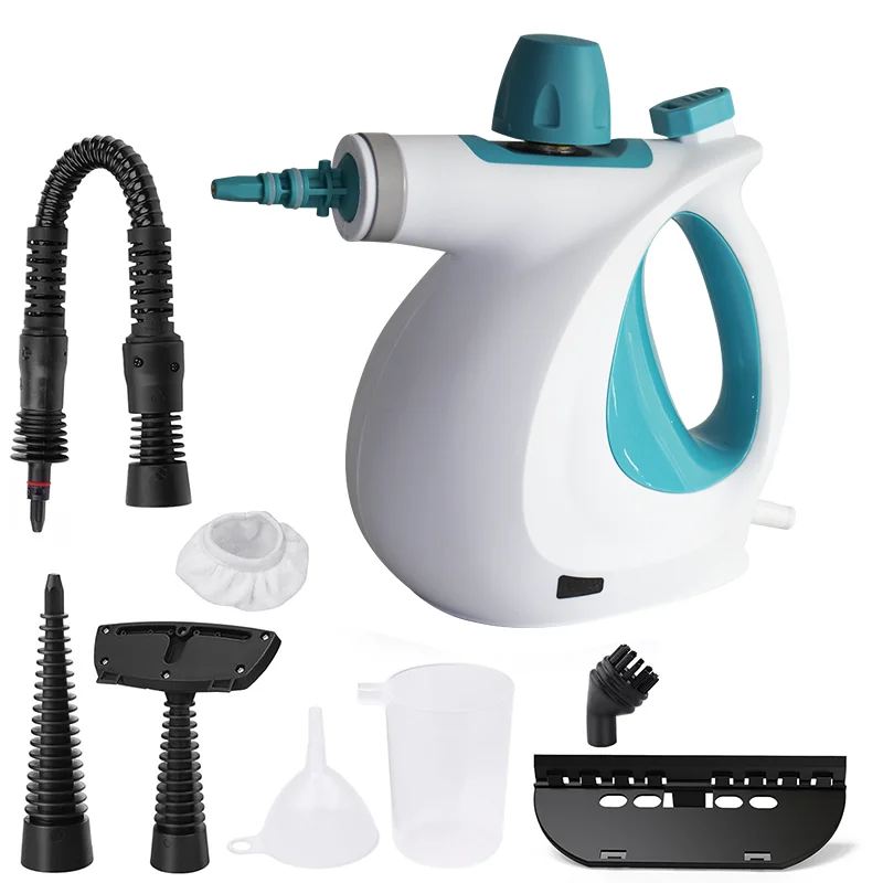 2024 Genuine 1050W Pressurized Multi-Surface Steam Cleaner With Tools To Remove Grime Grease Steamer For Cleaning Floor Car