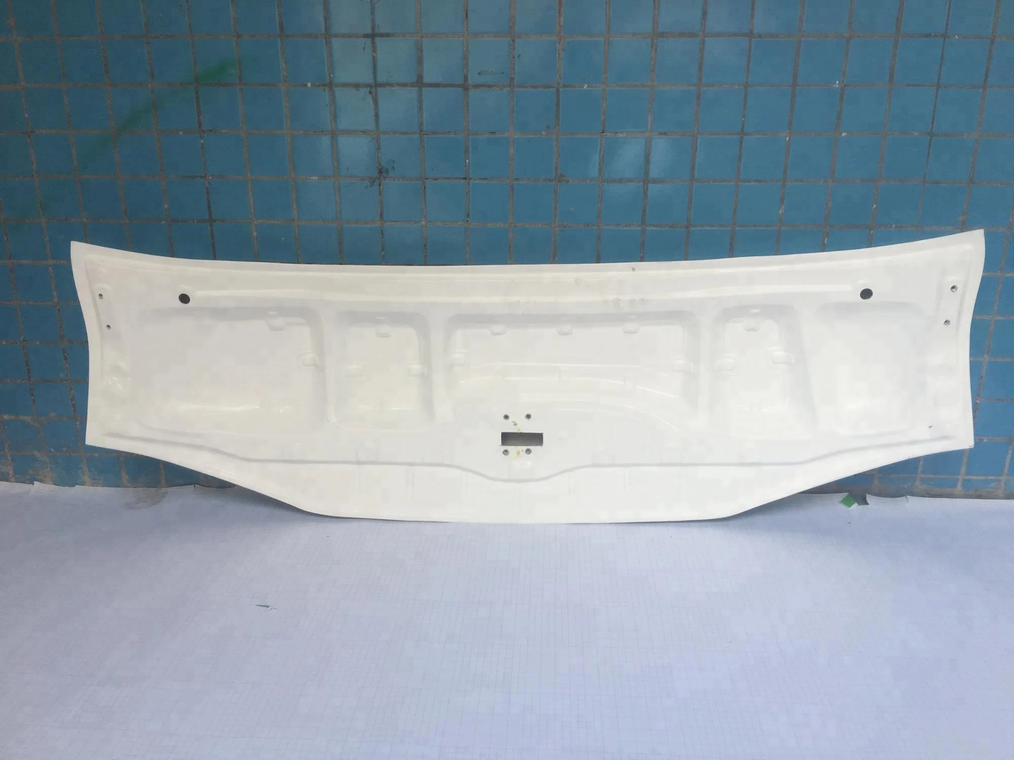 SUNLOP HIACE VAN PARTS #001205 FIBER GLASS MODIFIED HOOD LOWROOF NARROW BODY FOR COMMUTER 2005-2009 2010-2013 2014-2018