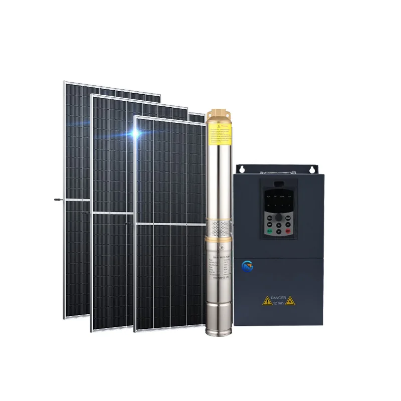 2023 Complete Kit hers pump solar water pump for agriculigh quality solar water pump system solar submture deep well Irrigation